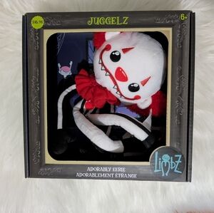 Limbz Series 1 Juggelz Creepy Clown 12" Plush Toy Posable Bendable New In Box
